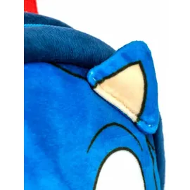 Sonic Plüsch Kinder Rucksack, Blau