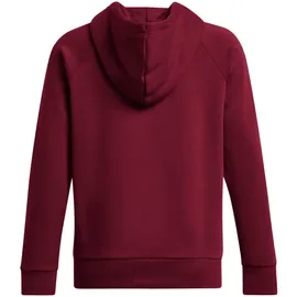 Under Armour Rival Fleece Hoodie Damen 625 cardinal/white XS