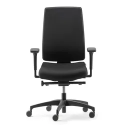 Dauphin Drehstuhl mit ergonomischen Bandscheibensitz Polster Schwarz Sofort Lieferbar!