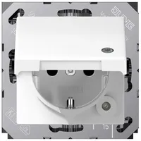 Jung SPAS591WW Wippe 1fach, Duroplast antimikrobiell, Serie AS, ...