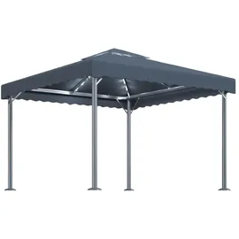 vidaXL Pavillon 3 x 3 m Anthrazit