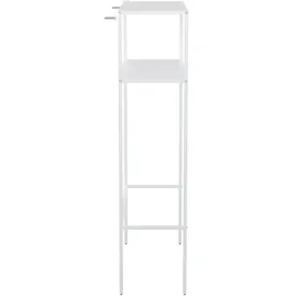 CLP Waschmaschinenregal Kendal Metall HBT: 125x81x30 cm weiß