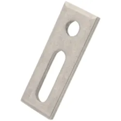 Adapterblech Edelstahl für Stockschrauben M12