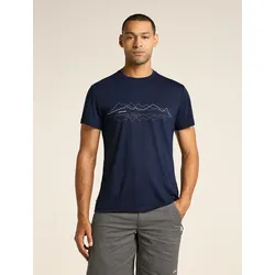 Icebreaker M Mer Core Short Sleeve Tee Icebreaker midnight navy (401) S
