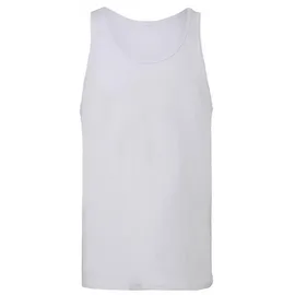 Bella+Canvas - Leichtes Unisex Jersey Tanktop - White / XS