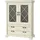 Forte Highboard 123 x 162,3 x 48,2 cm Weiß