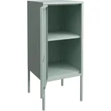 [en.casa] Nachtschrank Hausjärvi 82x35x35 cm Stahl Mintgrün