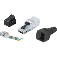 EFB-Elektronik EFB Elektronik 88035UTP.1 Drahtverbinder RJ45 Schwarz