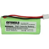 Extensilo - Akku Kompatibel Mit Siemens Gigaset A24, A165 Trio, A240, A240 Weiß, A240 Duo Schnurlos Festnetz Telefon (850mah, 2,4v, Nimh)