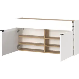 Germania Hängeschuhschrank »Ameca«, Türen mit Soft-Close, 110x22x57 cm, Made in Germany weiß