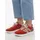 Wonders A-24100 Damen Weite E Rot/Braun 39