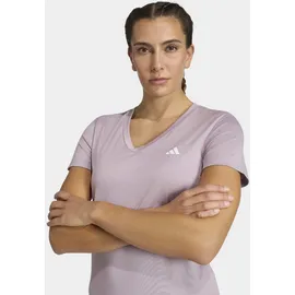 adidas WE MIN V NK TEE lila XS