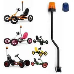 BERG Gokart Buddy Rundumlicht blaue und orange Kappe Zubehör