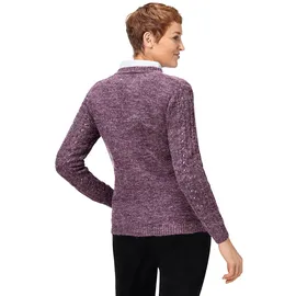 Classic Basics Strickjacke lila 48