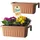 GarPet Blumenkasten 50 x 20 x 18,5 cm Terrakotta