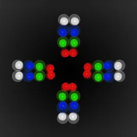 Alecto LE-180 LED Scheinwerfer, Schwarz
