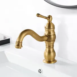 coleniny Kisimixer Waschtischarmatur Antik Bronze