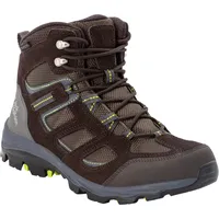 Jack Wolfskin Vojo 3 Texapore Mid Herren Dark Brown/Lime