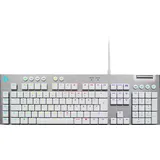 Logitech G815 Lightsync, Gaming Tastatur, Mechanisch, Logitech GL Tactile, kabelgebunden, Weiß