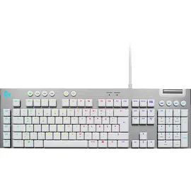Logitech G815 Lightsync, Gaming Tastatur, Mechanisch, Logitech GL Tactile, kabelgebunden, Weiß