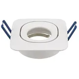 Sigor Einbaustrahler 2er Pack eckig weiss