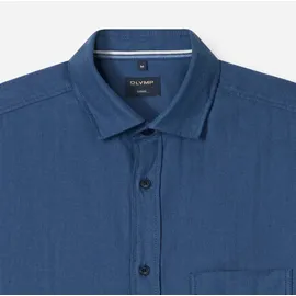 Olymp Hemd casual, modern fit, Kentkragen, unifarben