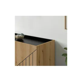 xonox Kommode Neo 80 x 91 x 40 cm Schwarz