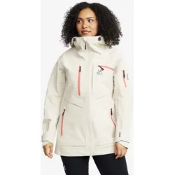 Cyclone Long 3L Jacket Damen Peyote, Größe:2XL - Outdoorjacke, Regenjacke & Softshelljacke - Beige
