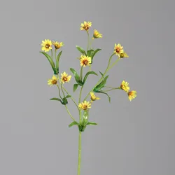 Kunstblume ZINNIE - H 64 cm