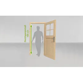 Weka Designhaus 213 Plus B 5,33 x 2,38 m grau