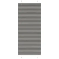 VidaXL Plissee Anthrazit 100x200 cm Stoffbreite 99,4 cm Polyester