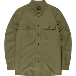 Vintage Industries Baron Langarmhemd Grün S