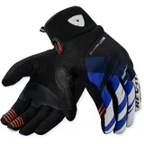RevIt! Revit Surge Handschuhe, schwarz-blau, Größe L
