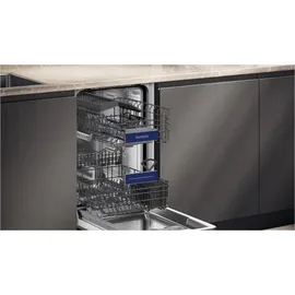 Siemens iQ300 SR53ES02LD Einbau-Geschirrspüler (teilintegrierbar, 448 mm breit, Edelstahl)