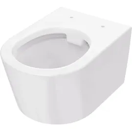 Lenz Melva Wand-WC mit WC-Sitz Weiß spülrandlos