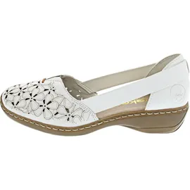 Rieker 41356-80 (36/hartweiss-weiss) - Weiß - 36