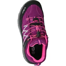 CMP Rigel Low WP Kinder Berry/Pink Fluo 34