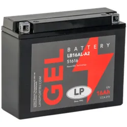 Batterie 12V 16Ah für Motorrad Startbatterie MG LB16AL-A2