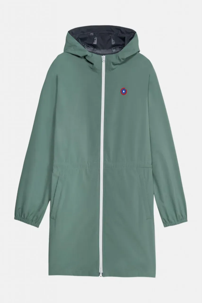 Flotte Regenjacke Amelot Hell Grün Vert Parka