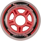 Powerslide One 4 Units Rad / Milky / Red - 80; mm / 82A;