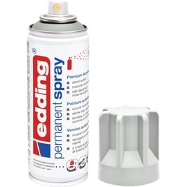 edding 5200 Permanentspray Premium Acryllack 200 ml lichtgrau matt