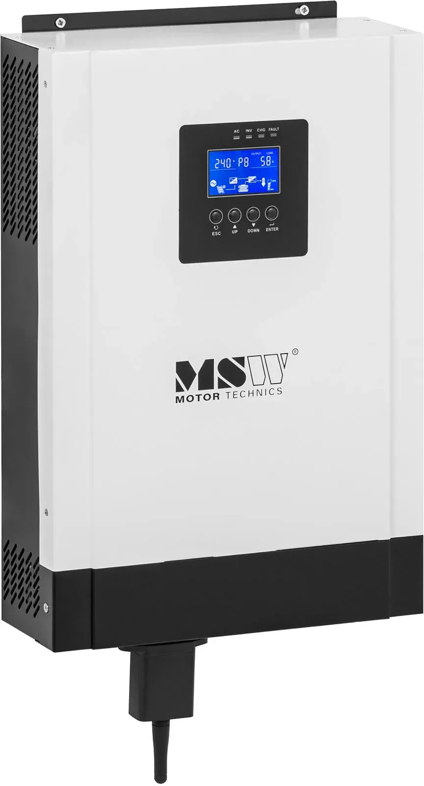 MSW Wechselrichter - MPPT - Off-Grid - 5 kW - 88 % Effizienz S-POWER MPPT 5000