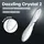 Satisfyer Dazzling Crystal 2, 20 cm, transparent