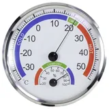 cemon Thermo-/Hygrometer Silber