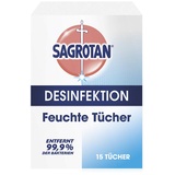 SAGROTAN® Desinfektiontücher 15 St.