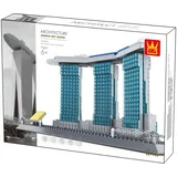 Wange Bricks Bausatz Marina Bay Sands Hotel 881-tlg. 4217