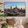 MuchoWow Leinwand Bilder Erleuchtete Stadt | Gr.: 150 x 100%, cm,