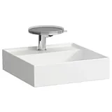Laufen Kartell Handwaschbecken, LCC, 46x46cm, weiß LCC, 1 Hahnloch, Saphirkeramik
