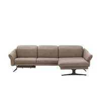 himolla Ecksofa Leder 1059 , braun , Maße (cm): B: 284 H: 83 T: 179.0