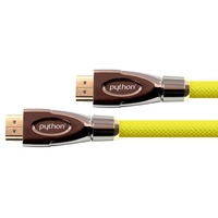 Python® Series PYTHON HDMI 2.0 Kabel 1,5m Ethernet 4K*2K UHD vergoldet OFC gelb